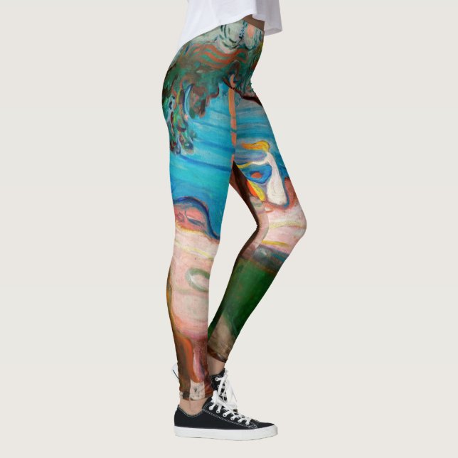 Leggings Edvard Munch - Danse sur la plage (Droite)