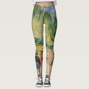 Leggings Edvard Munch - La forêt Fairytale