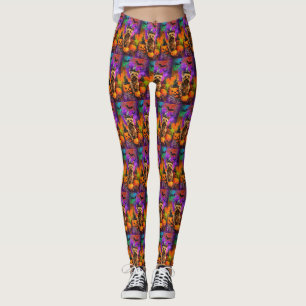Leggings Éffrayant Cairn Terrier Chien Halloween sorcier Ci