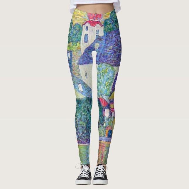Leggings Eglise St Wolfgang par Gustav Klimt, Art Victorien (Devant)
