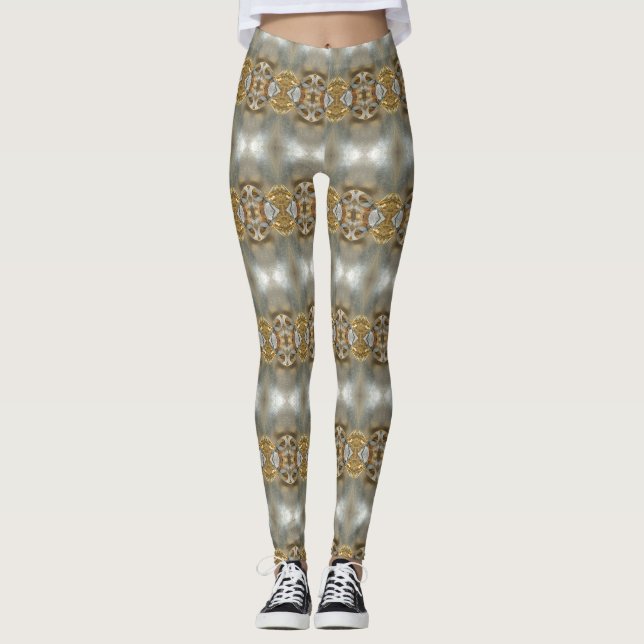 Leggings Élégant Motif décoratif (Devant)