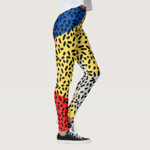 Leggings Elégant point rustique coloré
