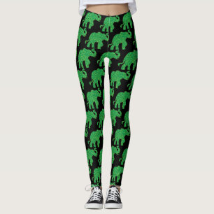 Leggings Eléphant fabriqué en Shamrock