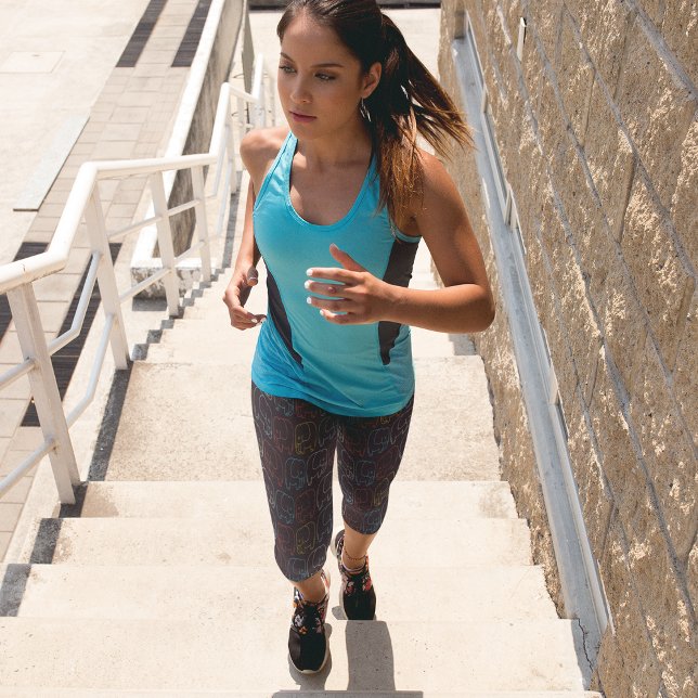 Leggings Eléphants Multicolor Bébé (Créateur téléchargé)