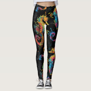 Leggings Élevage de chevaux de mer