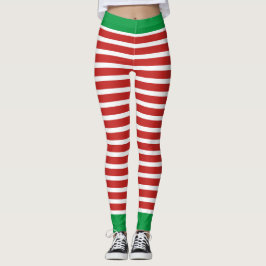 Leggings Elf | Pantalon en costume d'elfe Noël