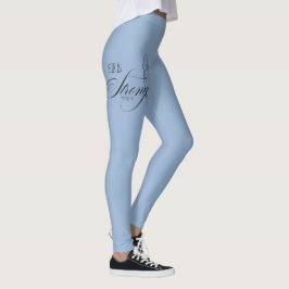 Leggings Elle est Proverbes forts 31:25