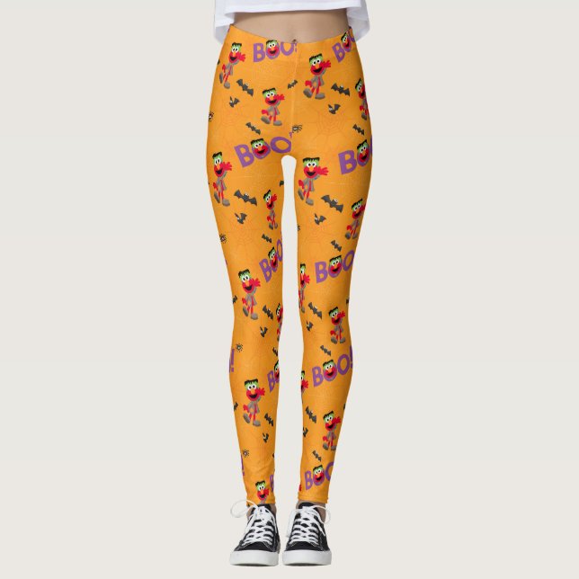 Leggings Elmo | Motif Halloween Boo (Devant)