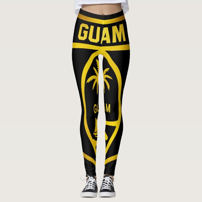 Leggings Emblème de la Guam (Devant)