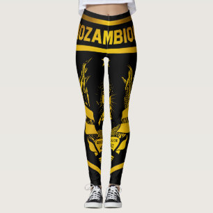Leggings Emblème du Mozambique