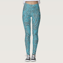 Embossé En Turquoise