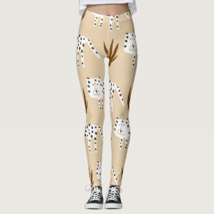 Leggings Empreinte de léopard : Motif intemporel.