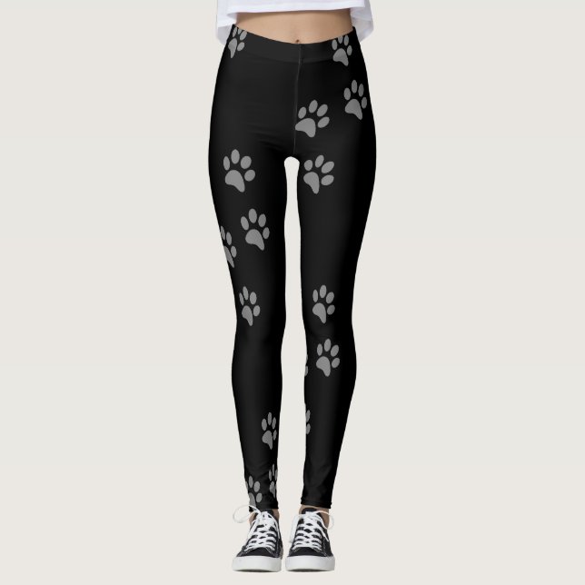 Leggings Empreinte de patte (Devant)