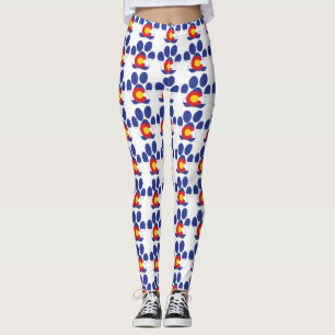Leggings Empreinte de patte du Colorado