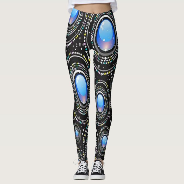 Leggings Empreinte Emerald (Devant)