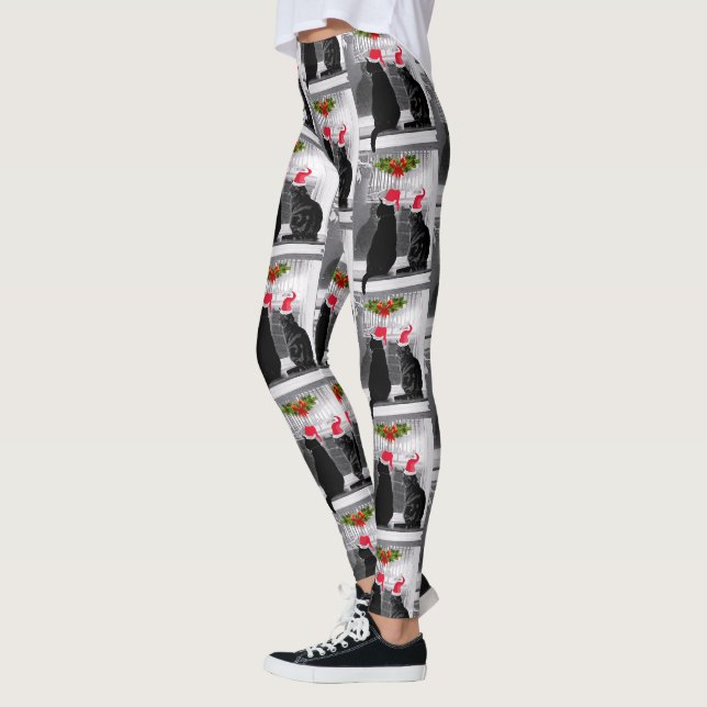 Leggings En Attente De Père Noël (Gauche)