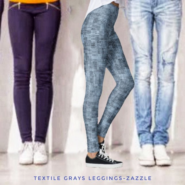 Leggings en gris textile (Créateur téléchargé)