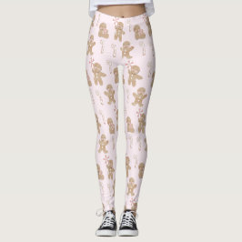 Leggings en pain d'épices de Noël