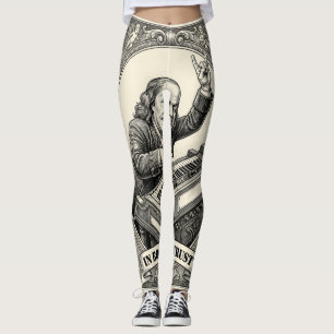 Leggings En Rock We Trust 100 Roches Claviériste Franklin 