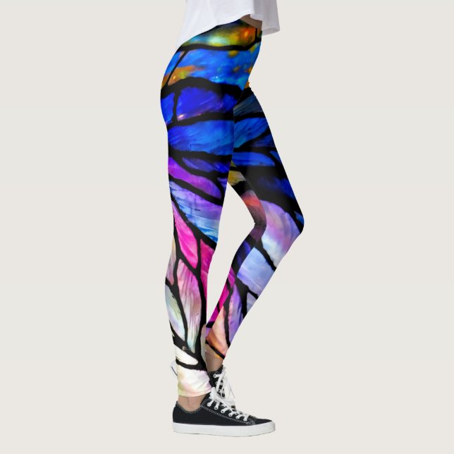 Leggings en verre teinté de style Tiffany (Droite)
