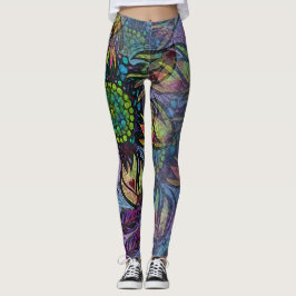 Leggings en verre tendu