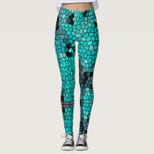 Leggings en verre tendu