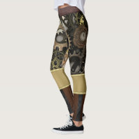 Engrenages en cuir steampunk rustiques industriels