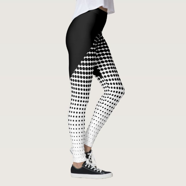 Leggings Enveloppement noir (Droite)