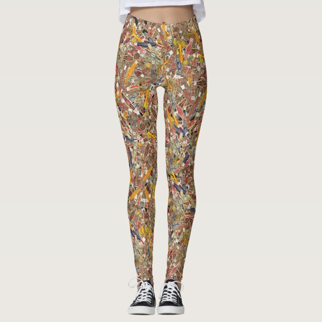 Leggings Enveloppeurs de cigares (Devant)