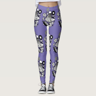 Leggings Épais Legs de Shuttlecock Personnalisés Vicky