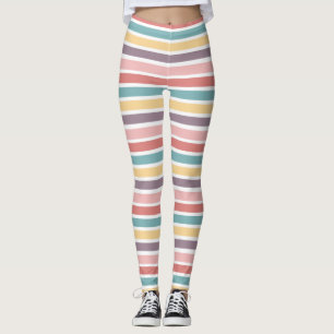 Leggings Épais rayures