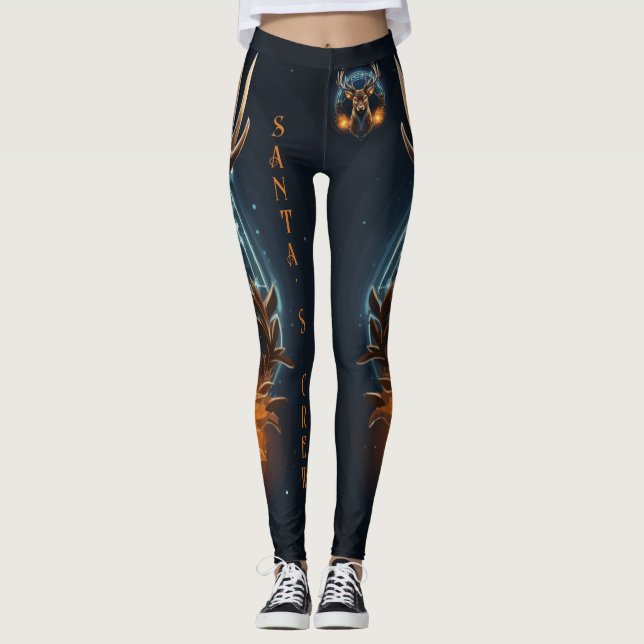 Leggings Équipage père Noël (Devant)