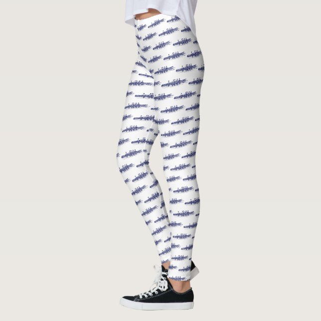 Leggings Équipe des femmes de raideurs d'aviron Sports naut (Gauche)