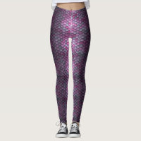 Éscaliers de sirène Jambes violettes magenta