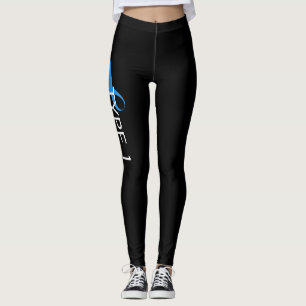 Leggings ESPOIR de conscience de ruban bleu de diabète de