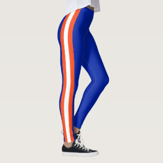 Leggings Esprit d'équipe de Floride sur fond bleu