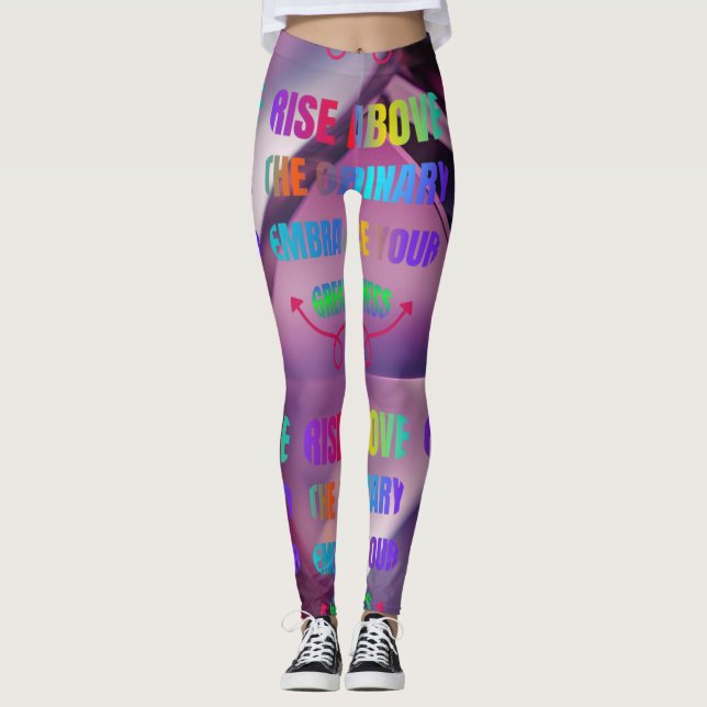 Leggings Essence de prison de cristal (Devant)