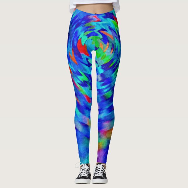 Leggings Étanchet bleu (Devant)