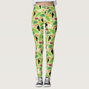 Leggings Été tropical du Toucan