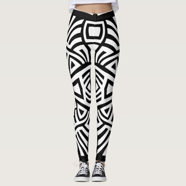 Leggings Ethnic Boho : Vintage tendance (Devant)