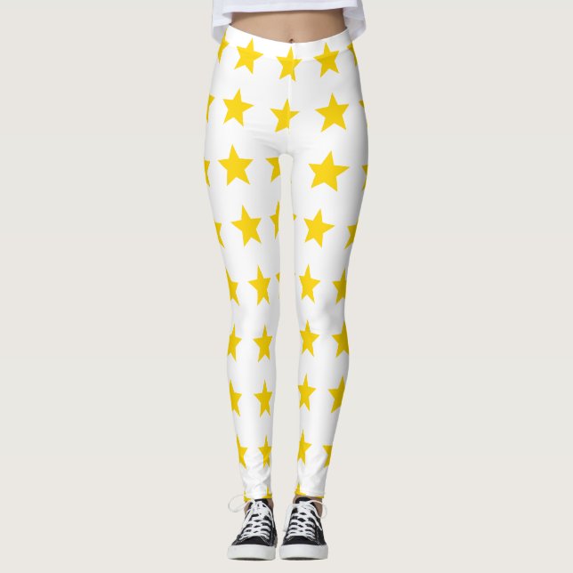 Leggings Étoile jaune (Devant)