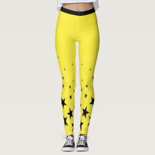 Leggings étoile or