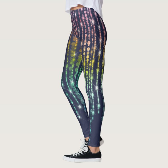 Leggings Étoiles arc-en-ciel (Gauche)