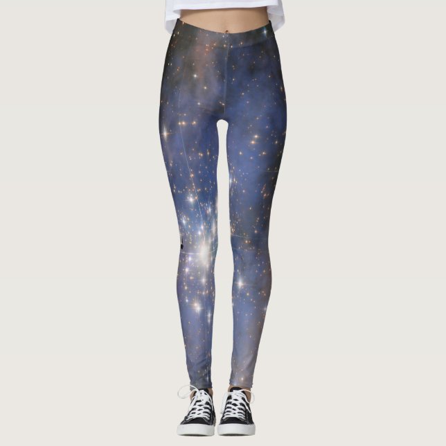 Leggings Étoiles de diamant en Carina Nebula Hubble Space (Devant)