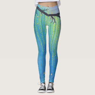 Leggings Étoiles de nuit et éclairs