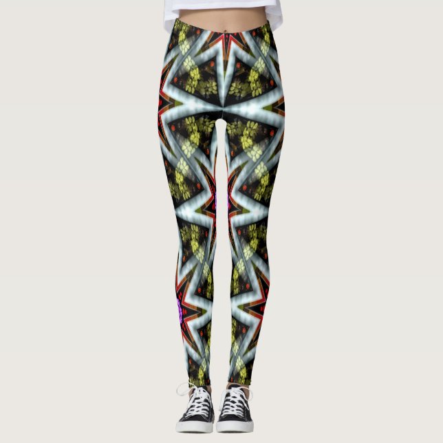 Leggings Étoiles florissantes... (Devant)