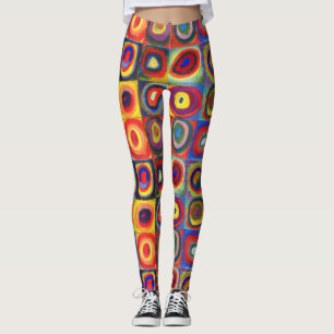 Leggings Étude de couleur par Wassily Kandinsky