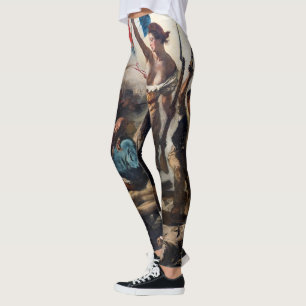 Leggings Eugene Delacroix - La Liberté guidant le peuple