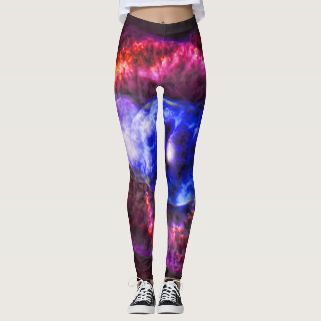 Leggings Exercice spatial Cats Eye Nebula (Devant)