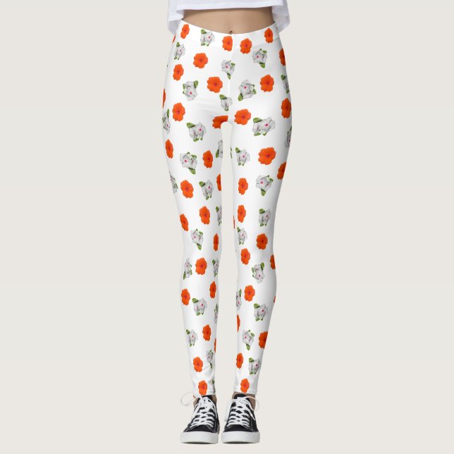 Leggings Fabuleux floral (Devant)